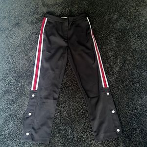 Black striped pants from Do + Be